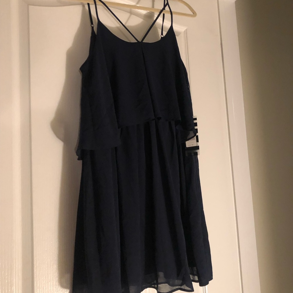 Navy blue dress